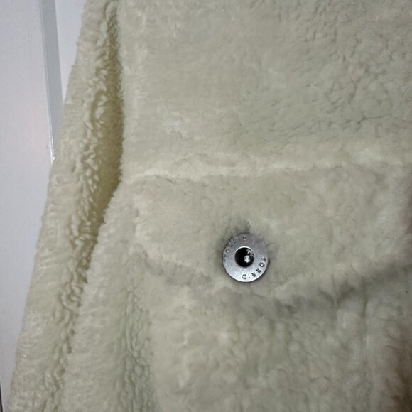 TORRID Trucker Jacket - Faux Shearling White Size 2XL - Picture 8 of 12